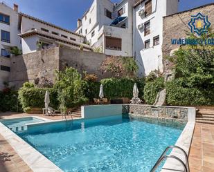 Swimming pool of Flat for sale in  Granada Capital  with Air Conditioner, Heating and Parquet flooring