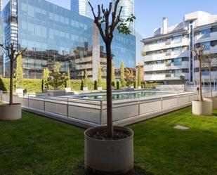 Swimming pool of Flat to rent in  Madrid Capital  with Air Conditioner, Heating and Parquet flooring