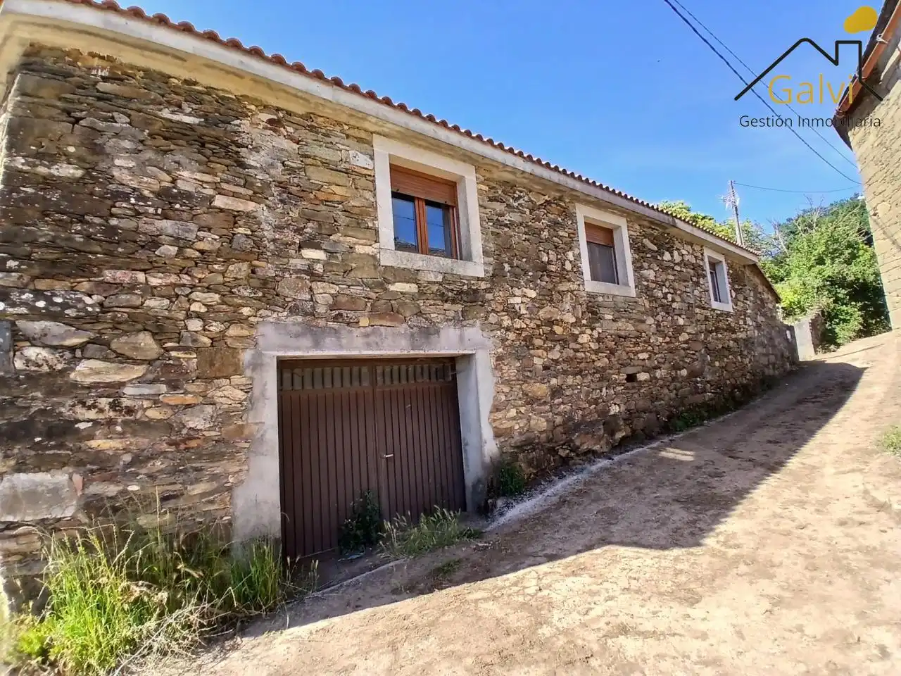 Vista exterior de Finca rústica en venda en O Saviñao  amb Traster i Moblat