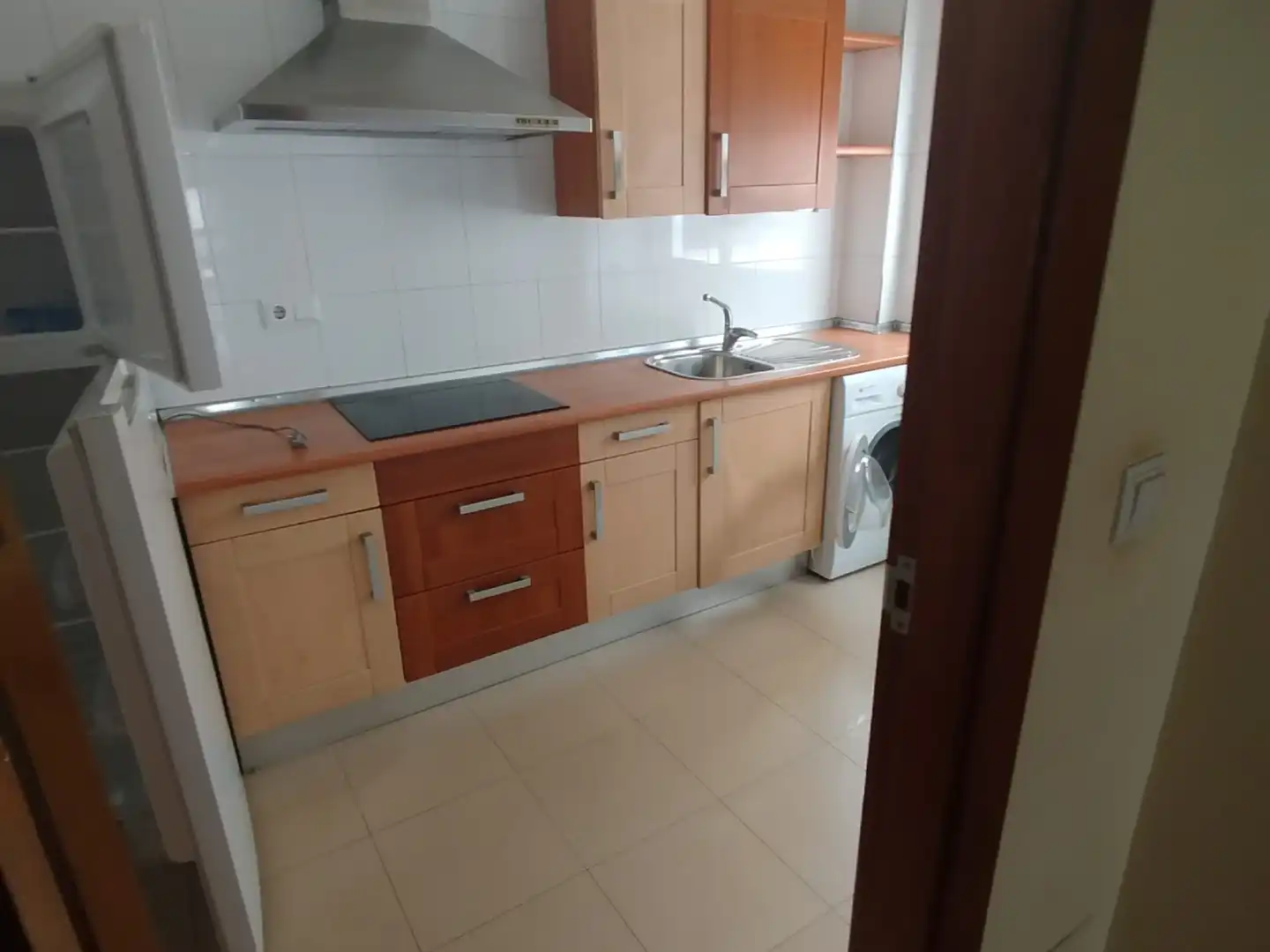 Cocina de Apartamento de alquiler en Murcia con Aire acondicionado, Calefacción y Amueblado