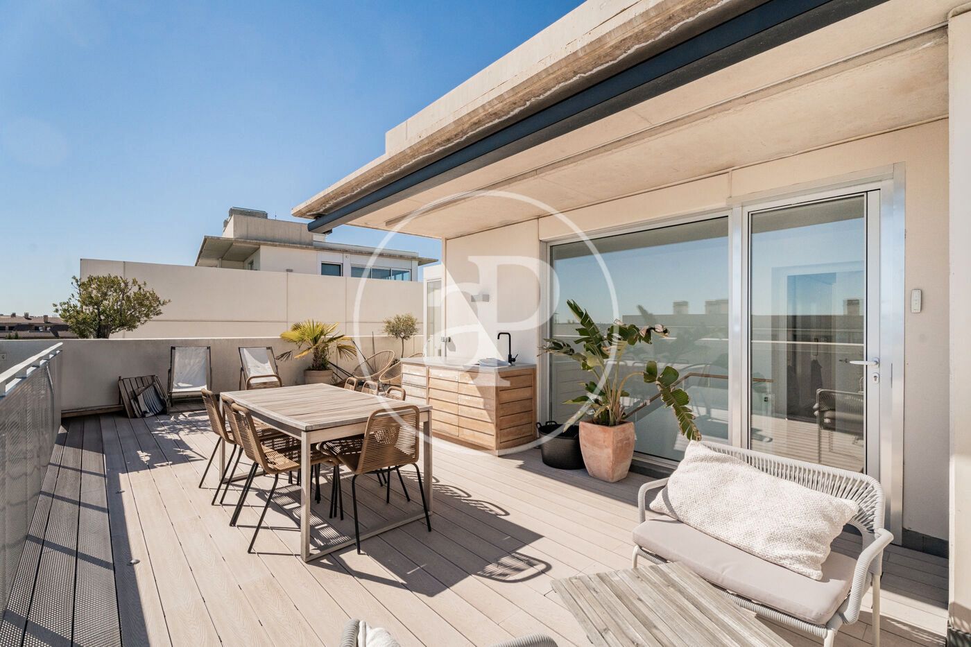 Terrace of Attic for sale in Pozuelo de Alarcón  with Air Conditioner, Heating and Private garden