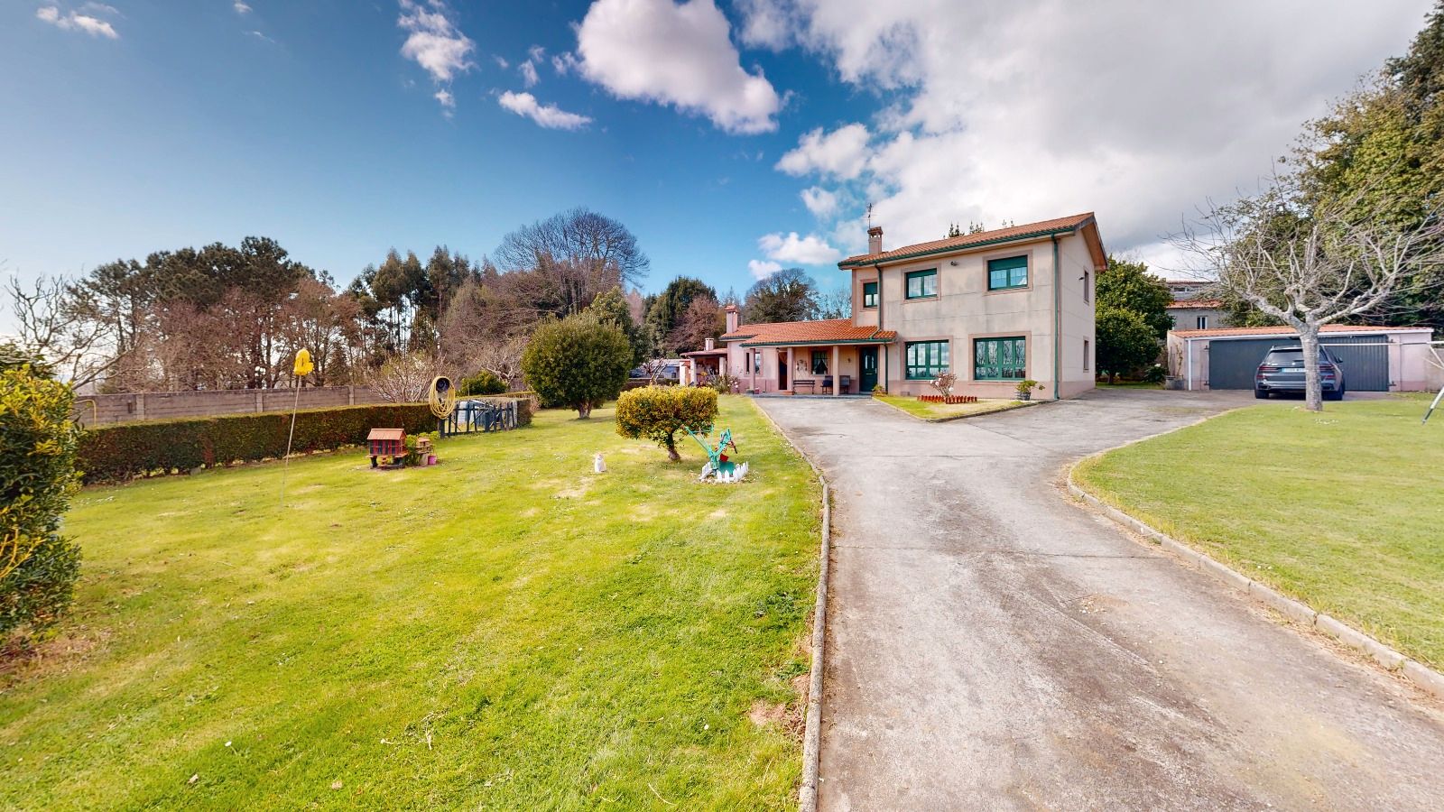 Vista exterior de Casa o xalet en venda en Vilarmaior amb Jardí privat i Terrassa