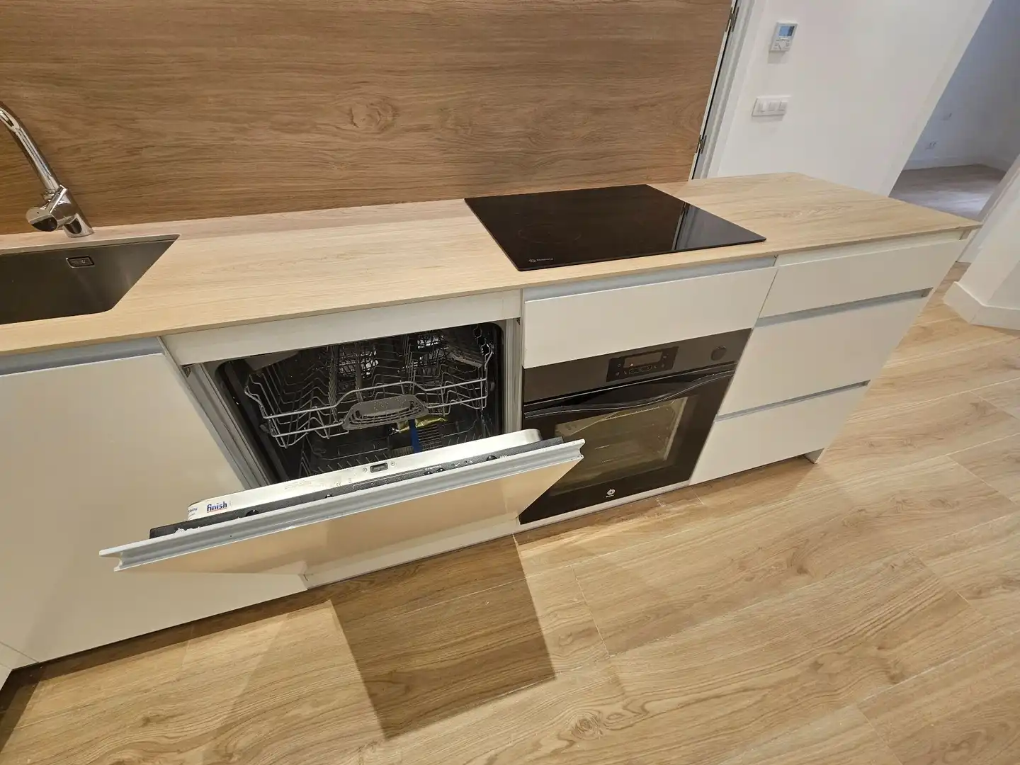 Cocina de Piso de alquiler en Madrid con Aire acondicionado y Calefacción
