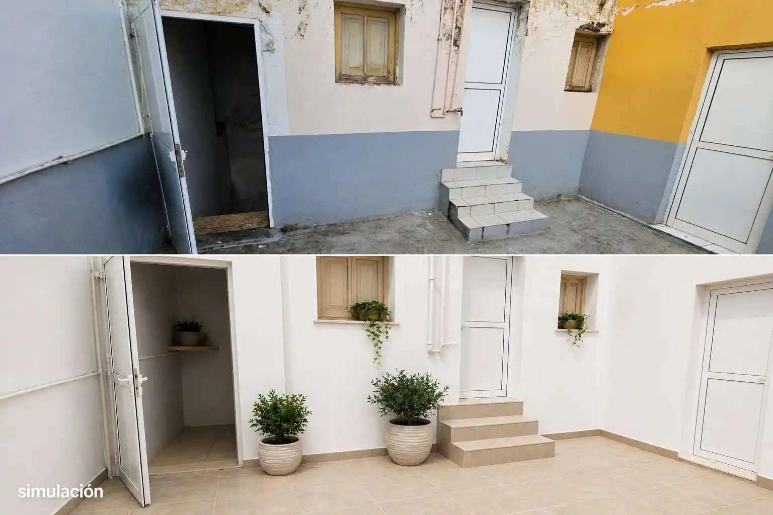Terraza de Casa adosada en venta en Santa Brígida