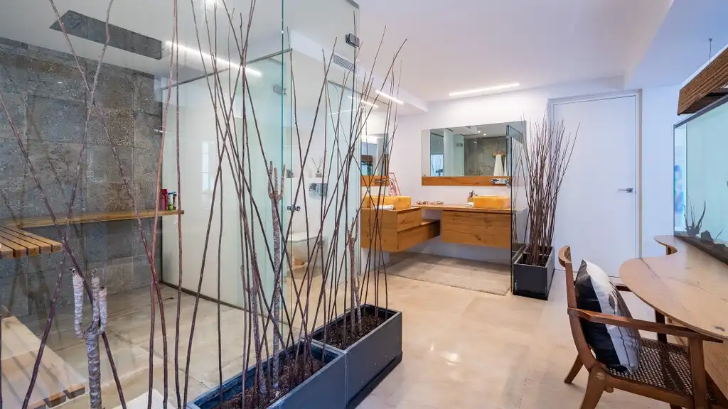 Baño de Apartamento en venta en  Palma de Mallorca con Aire acondicionado, Terraza y Piscina comunitaria