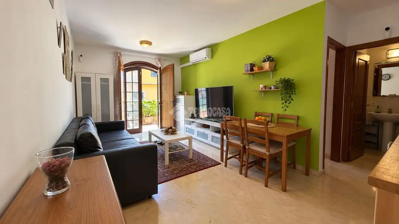 Living room of Flat for sale in Candelaria  with Air Conditioner, Terrace and Storage room