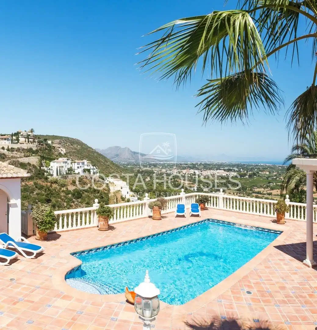 Exterior view of Houses for sale in Dénia  with Air Conditioner, Private garden and Terrace