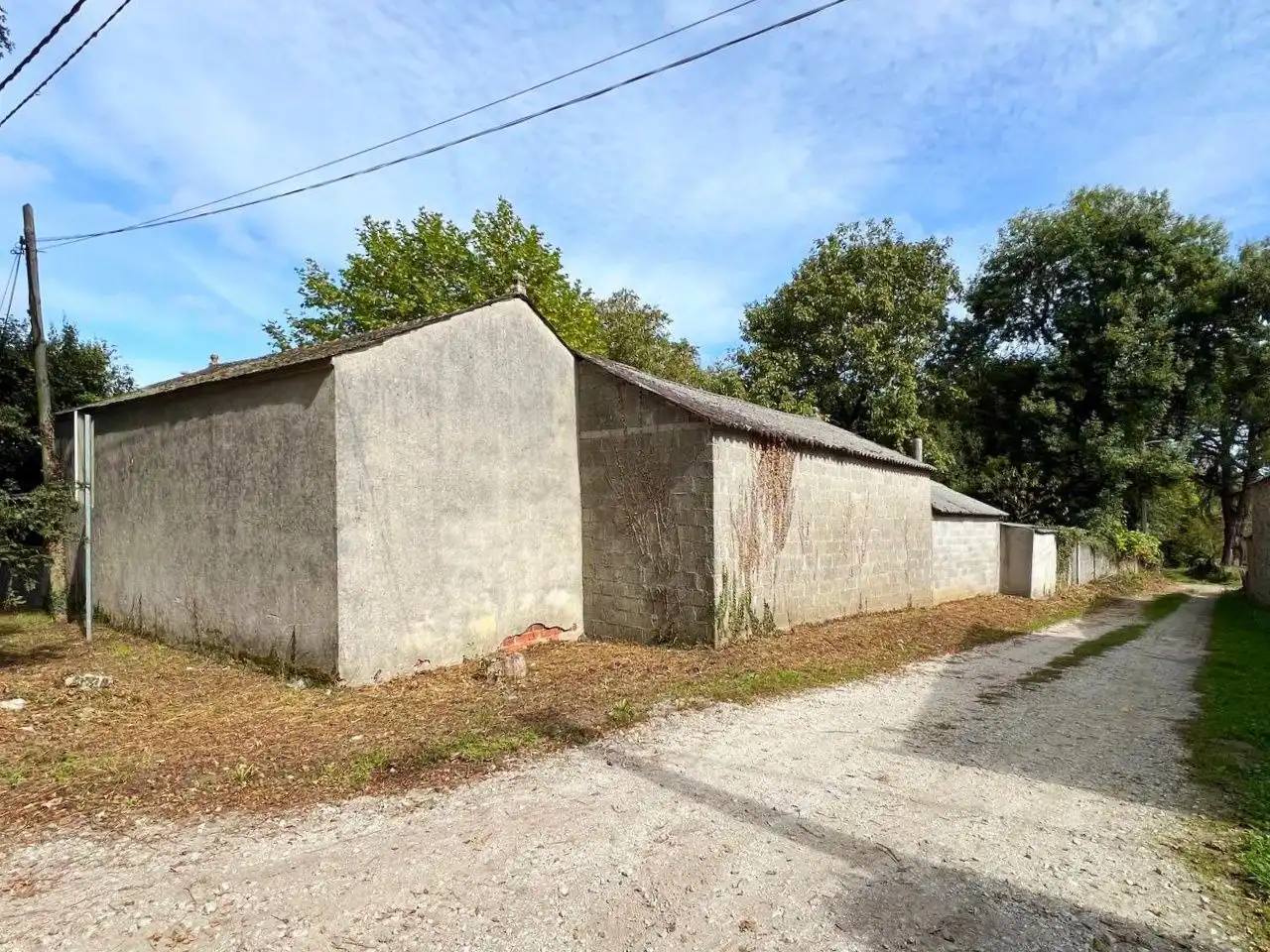 Vista exterior de Casa o chalet en venta en Lugo con Calefacción, Trastero y Amueblado