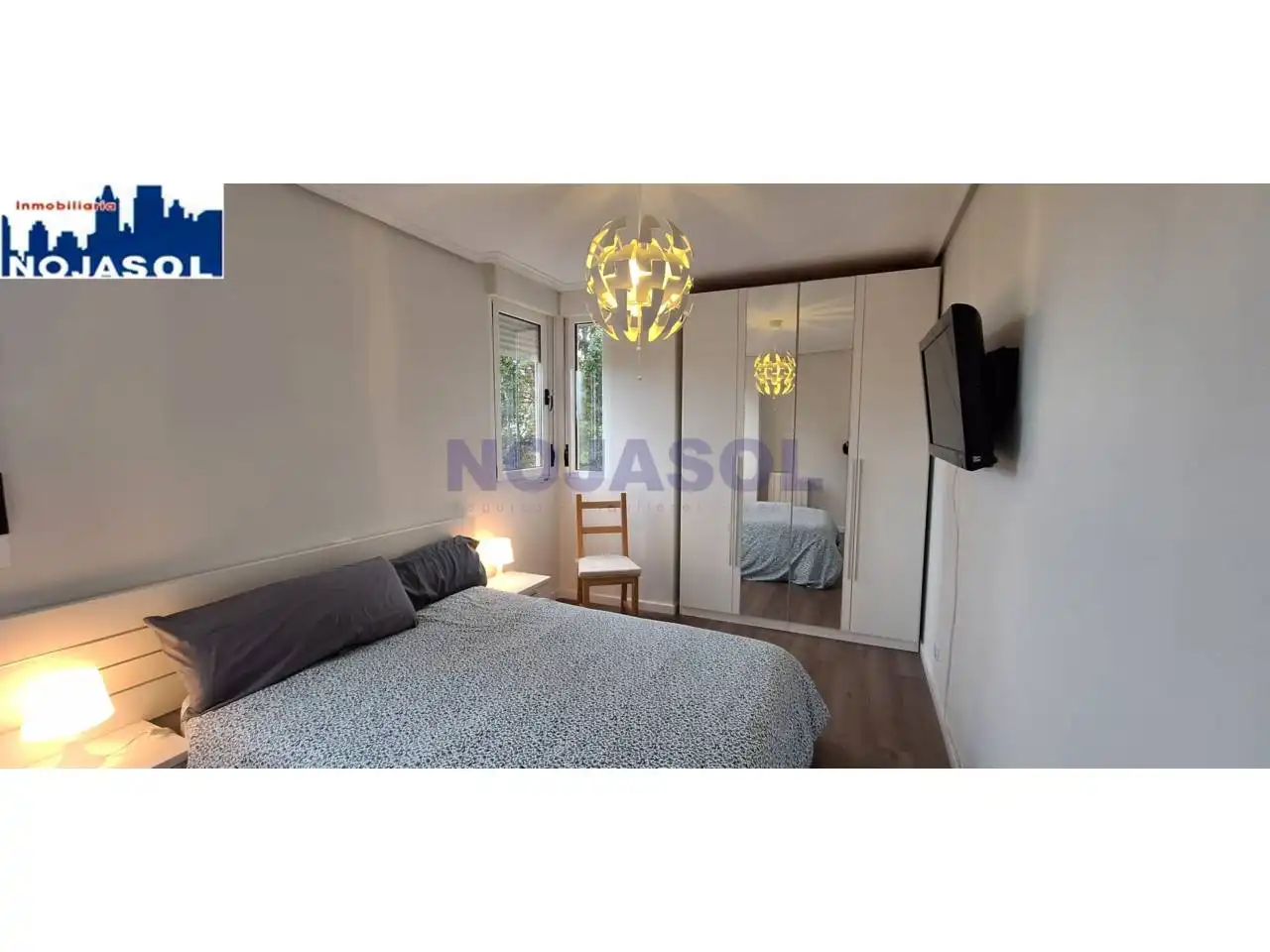 Habitación de Apartamento de alquiler en Noja con Calefacción, Parquet y Terraza