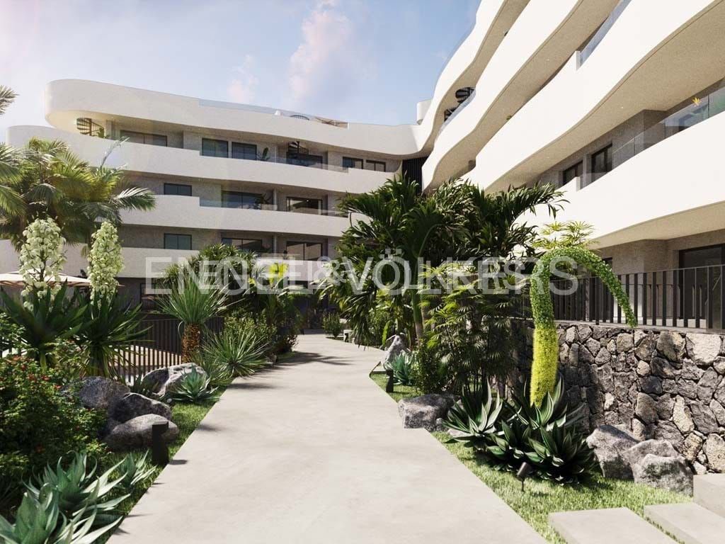 Exterior view of Flat for sale in Granadilla de Abona  with Terrace and Swimming Pool