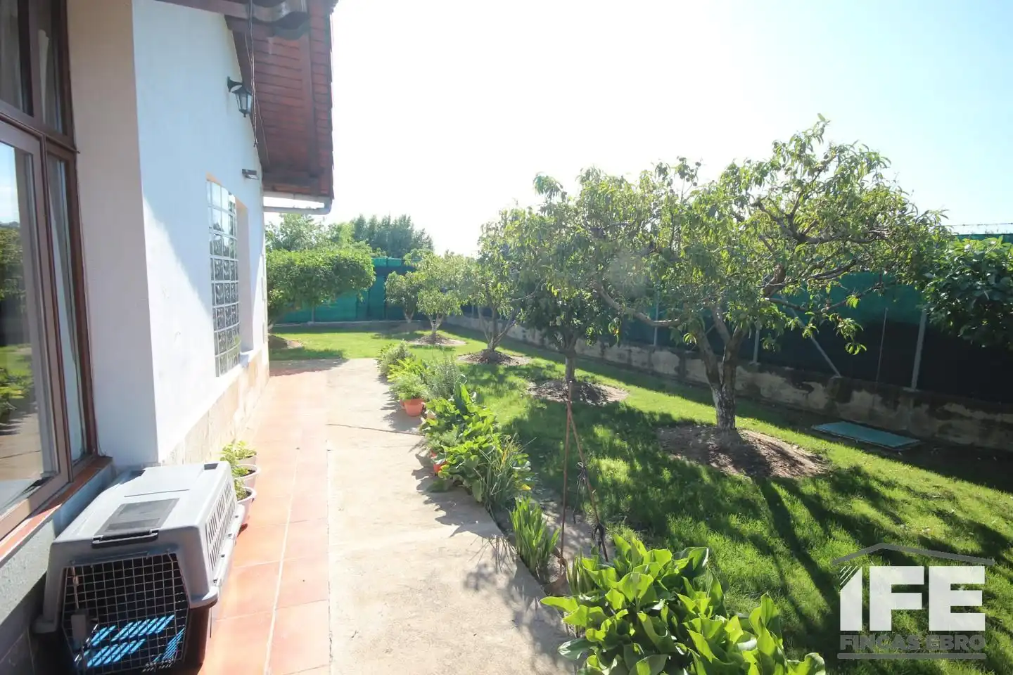 Garten von Country house zum Verkauf in Corella mit Privatgarten, Terrasse und Schwimmbad