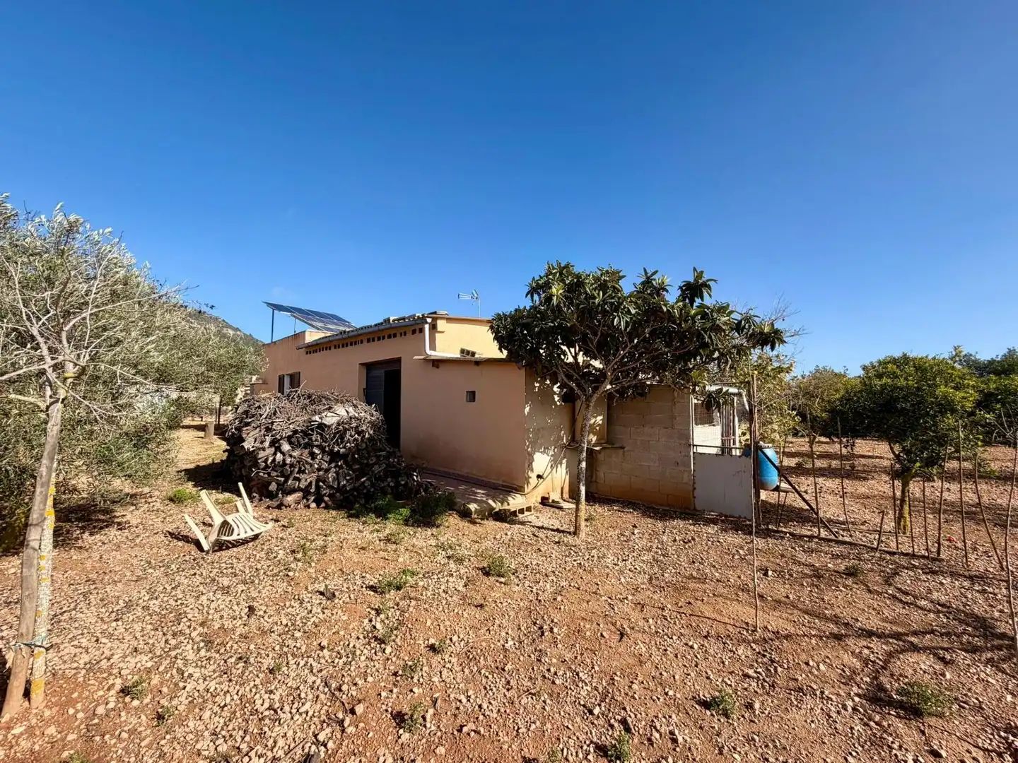 Exterior view of Country homes for sale in Llucmajor  with Private garden, Terrace and Alarm