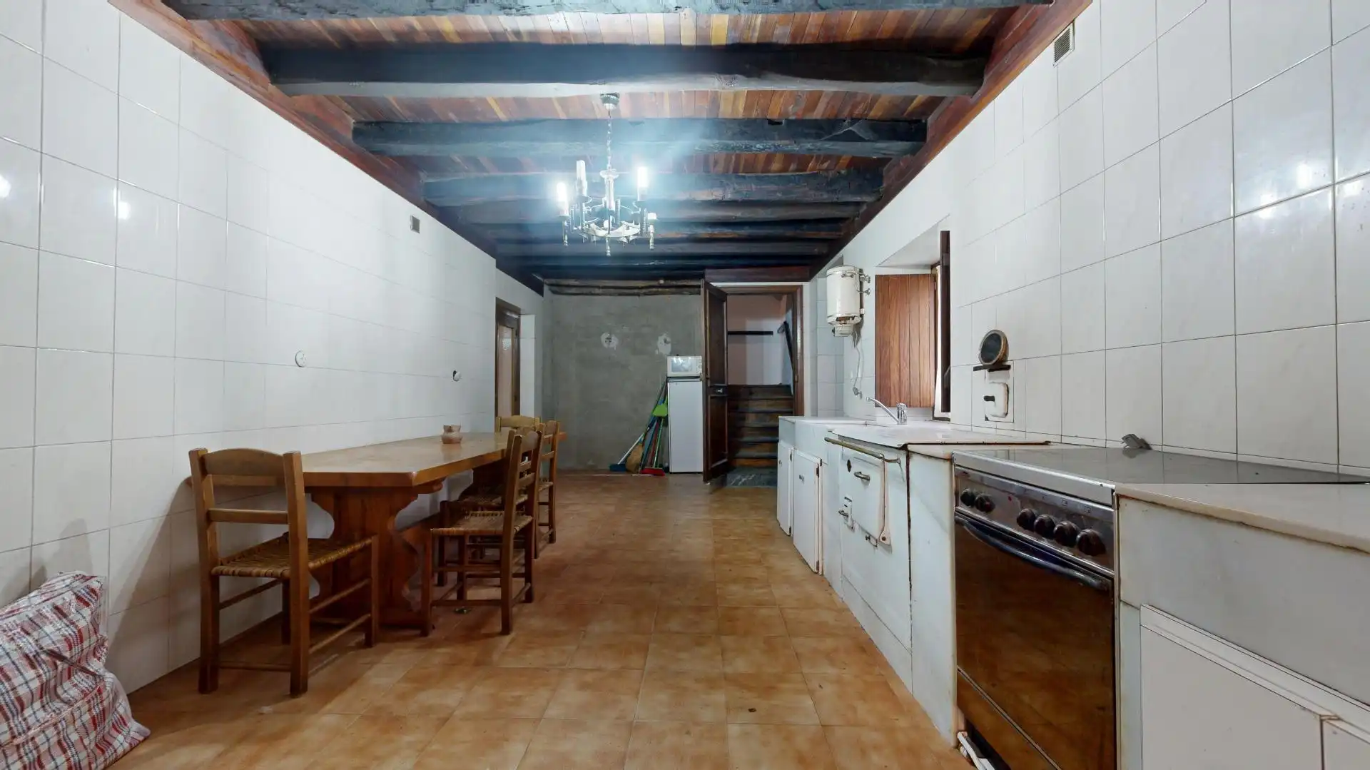 Cuina de Casa o xalet en venda en Markina-Xemein amb Jardí privat