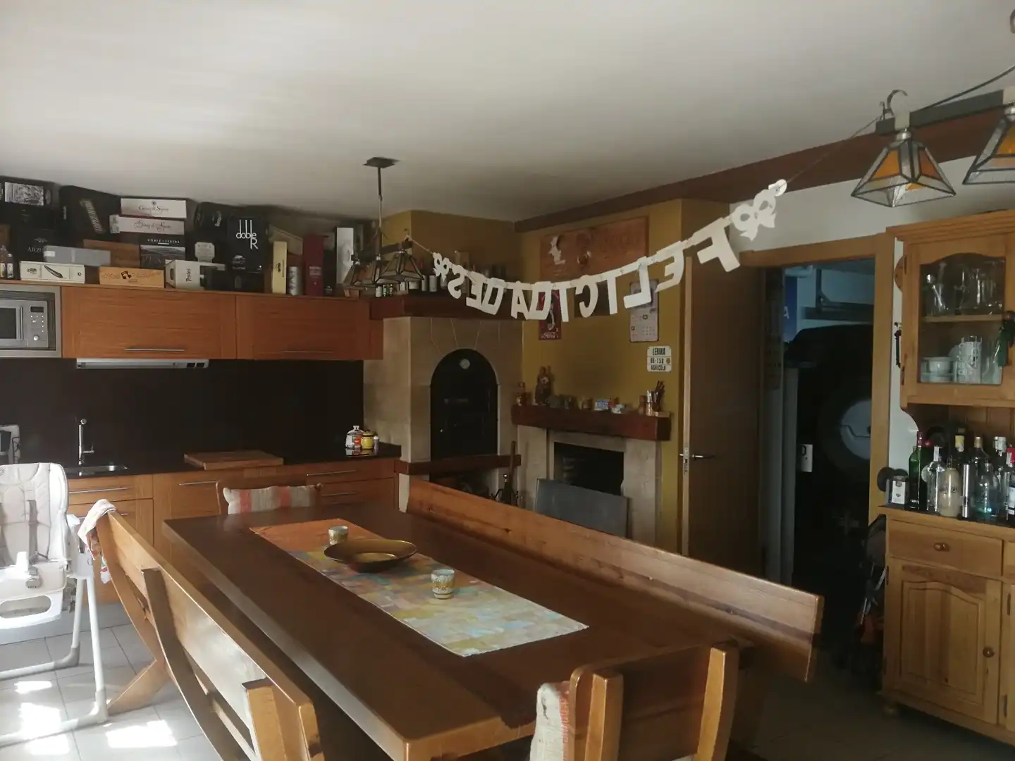 Dining room of Detached homes for sale in Lerma  with Heating, Private garden and Terrace