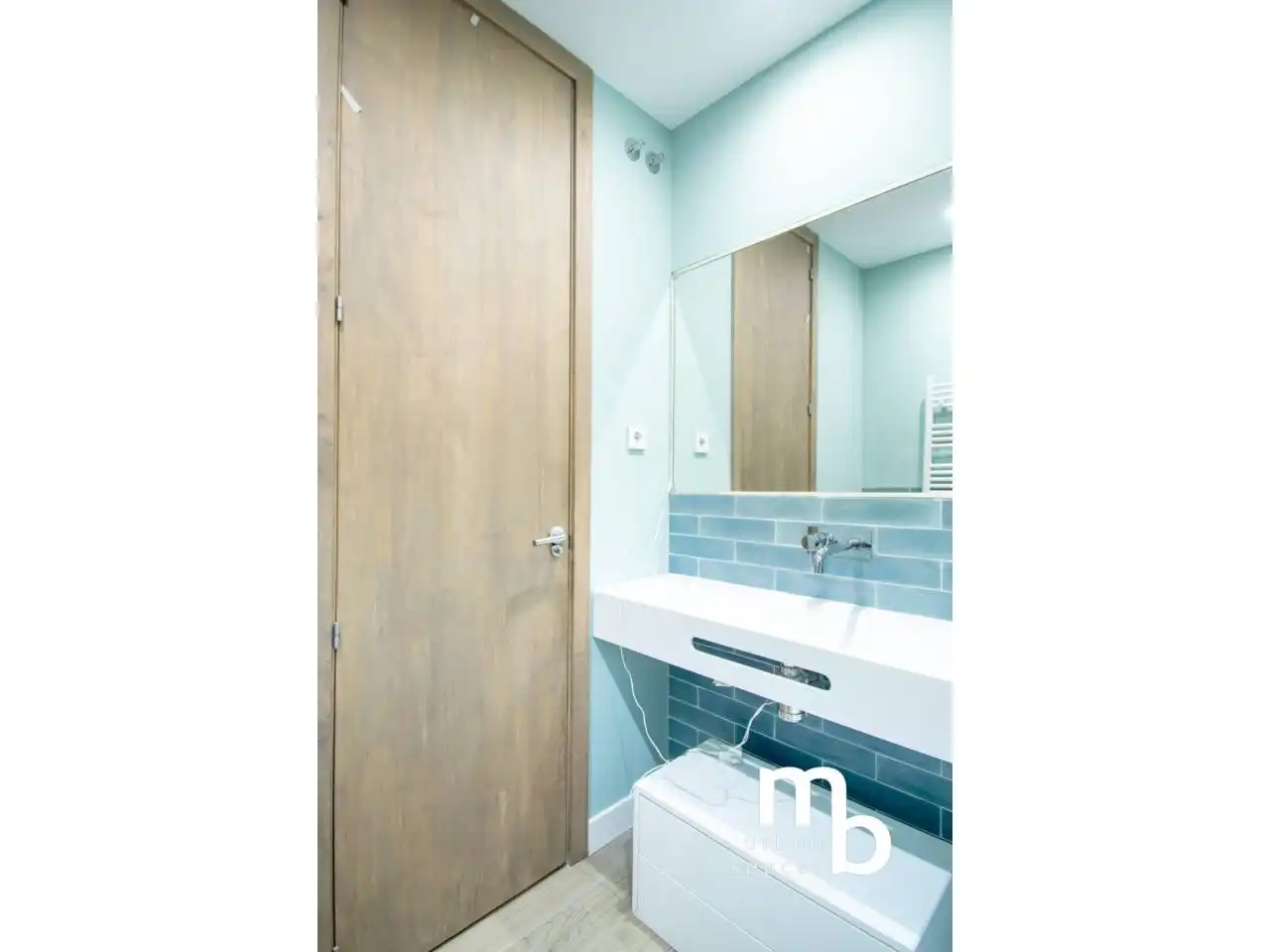 Baño de Apartamento de alquiler en Madrid con Aire acondicionado, Calefacción y Amueblado