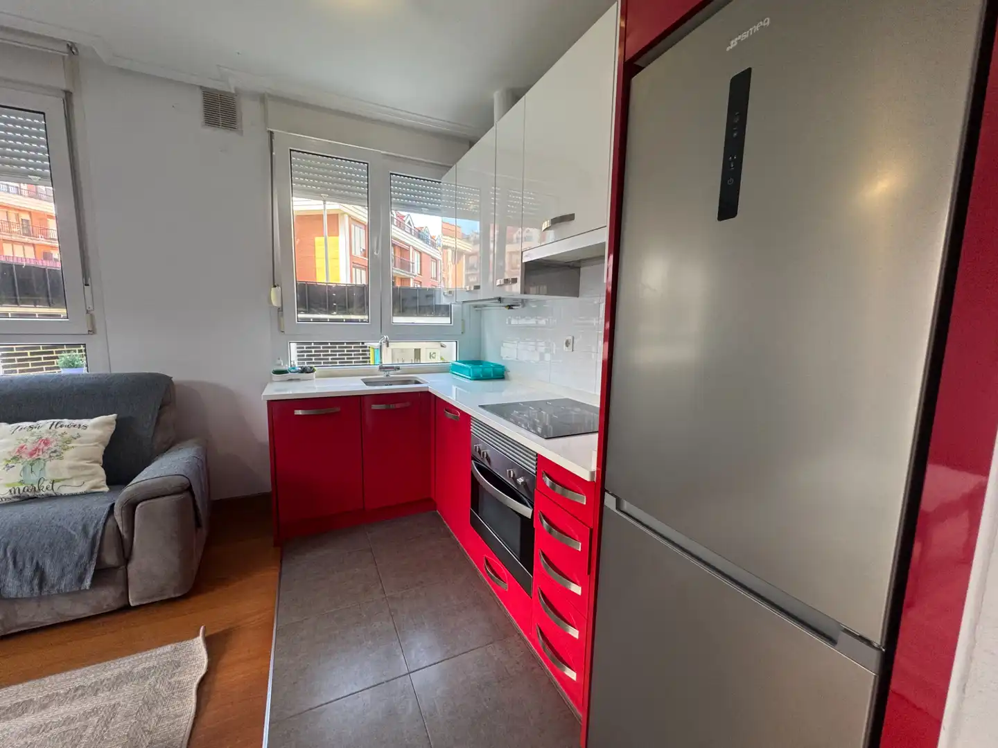 Cocina de Planta baja en venta en Castro-Urdiales con Calefacción, Jardín privado y Parquet
