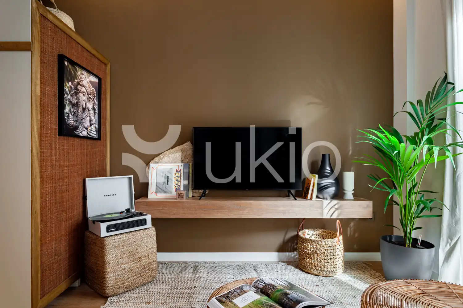 Sala d'estar de Apartament de lloguer en Barcelona amb Aire condicionat, Calefacció i Moblat