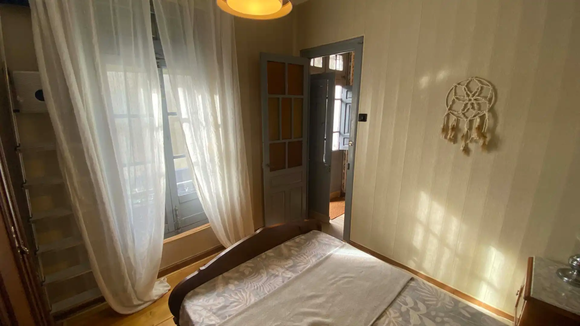 Schlafzimmer von Einfamilien-Reihenhaus zum Verkauf in San Martín del Rey Aurelio mit Privatgarten, Terrasse und Möbliert