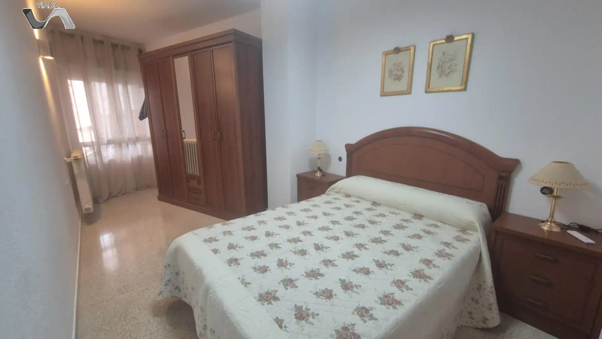 Habitación de Apartamento de alquiler en Puertollano con Aire acondicionado, Calefacción y Terraza