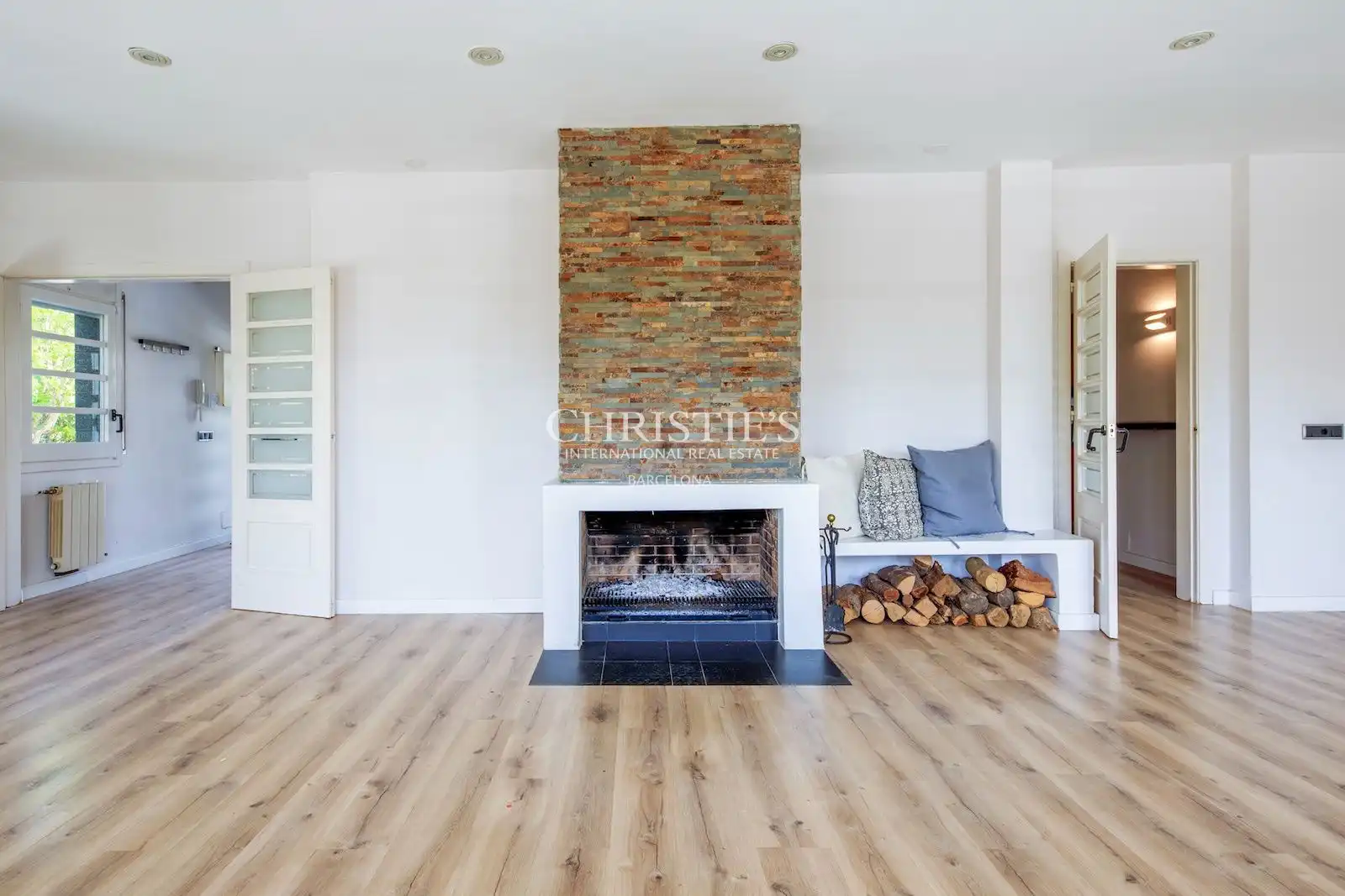 Sala de estar de Casa o chalet en venta en Argentona con Aire acondicionado, Calefacción y Terraza