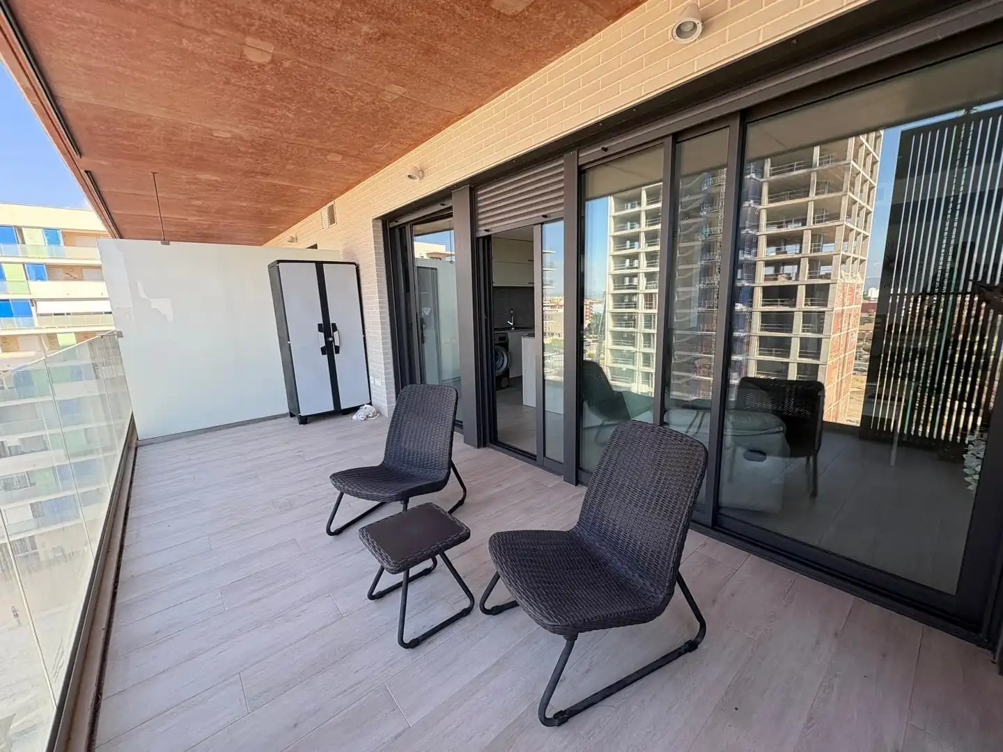 Terraza de Apartamento en venta en Vinaròs con Aire acondicionado, Calefacción y Jardín privado