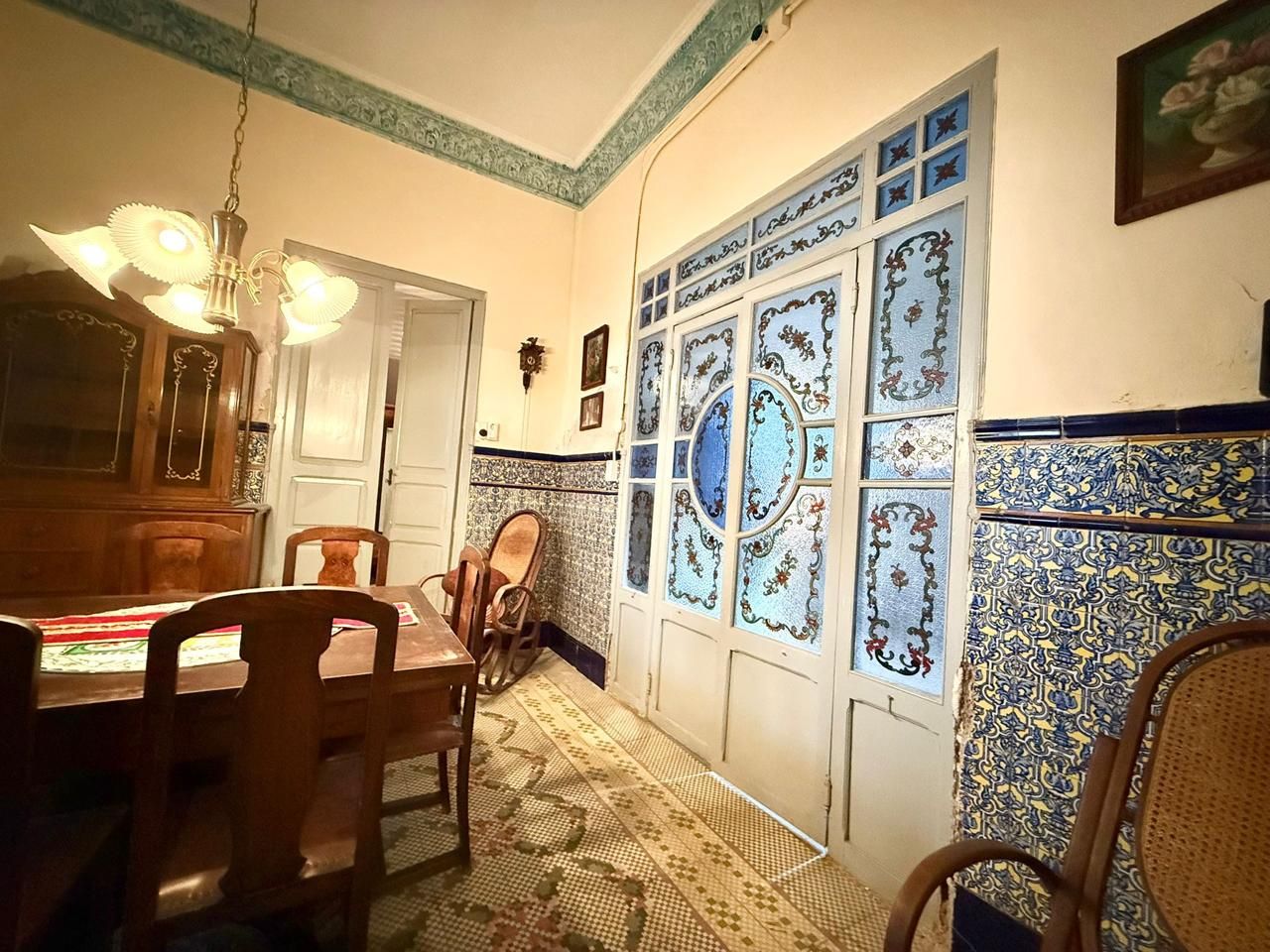 Menjador de Casa o xalet en venda en  Valencia Capital amb Jardí privat, Terrassa i Traster