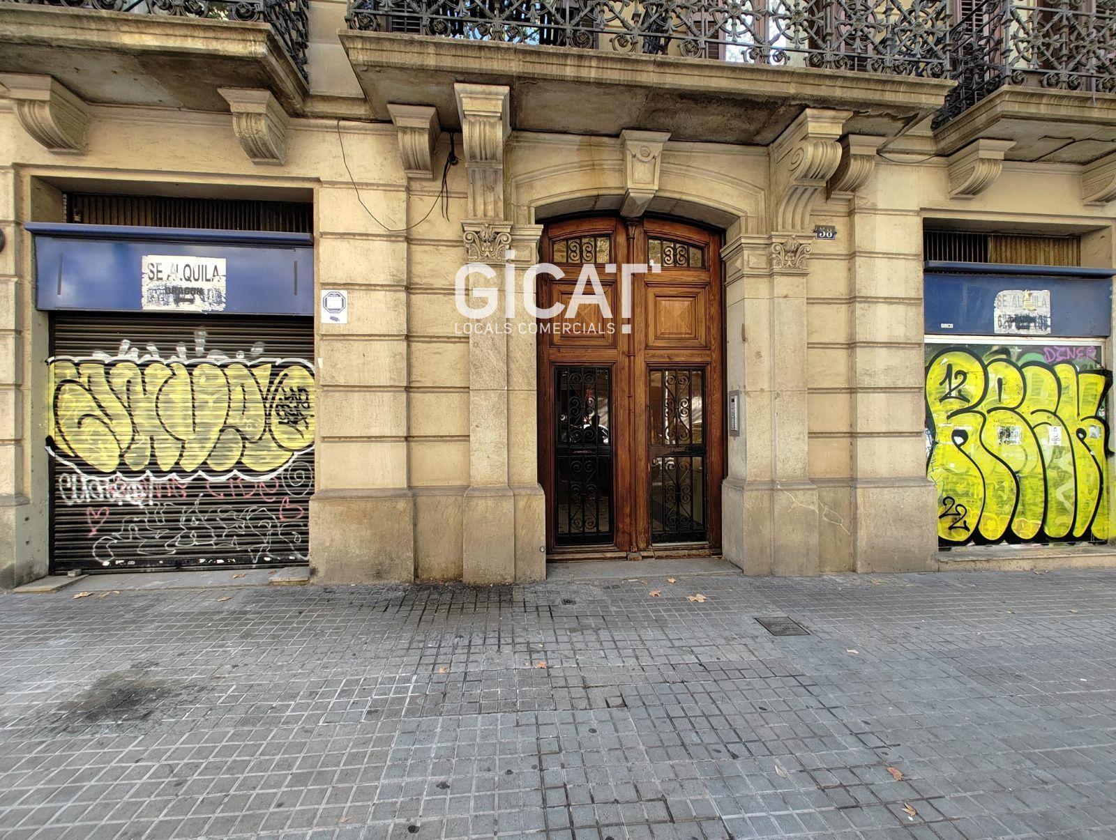 Vista exterior de Local de lloguer en  Barcelona Capital