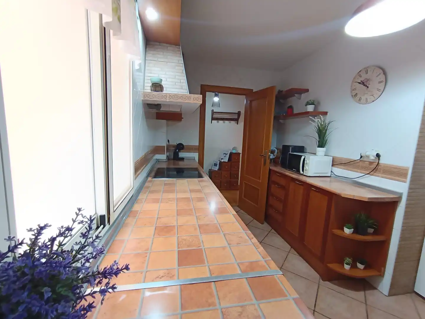 Cocina de Piso en venta en Murcia con Aire acondicionado, Parquet y Amueblado