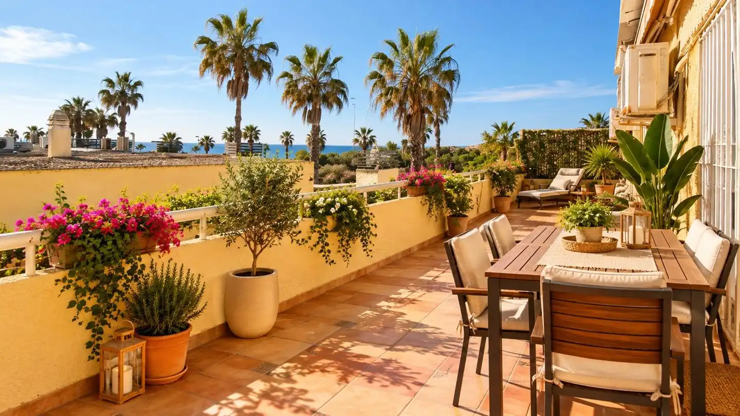 Terrace of Flat for sale in San Gabriel - Palmeral - Urbanova