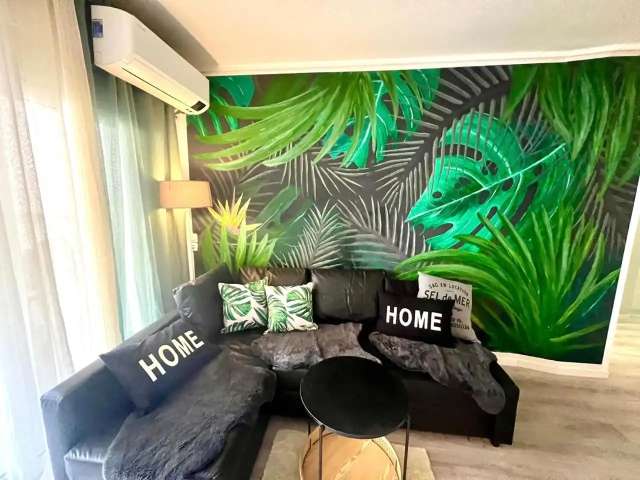 Sala d'estar de Apartament en venda en La Manga del Mar Menor amb Aire condicionat, Parquet i Terrassa