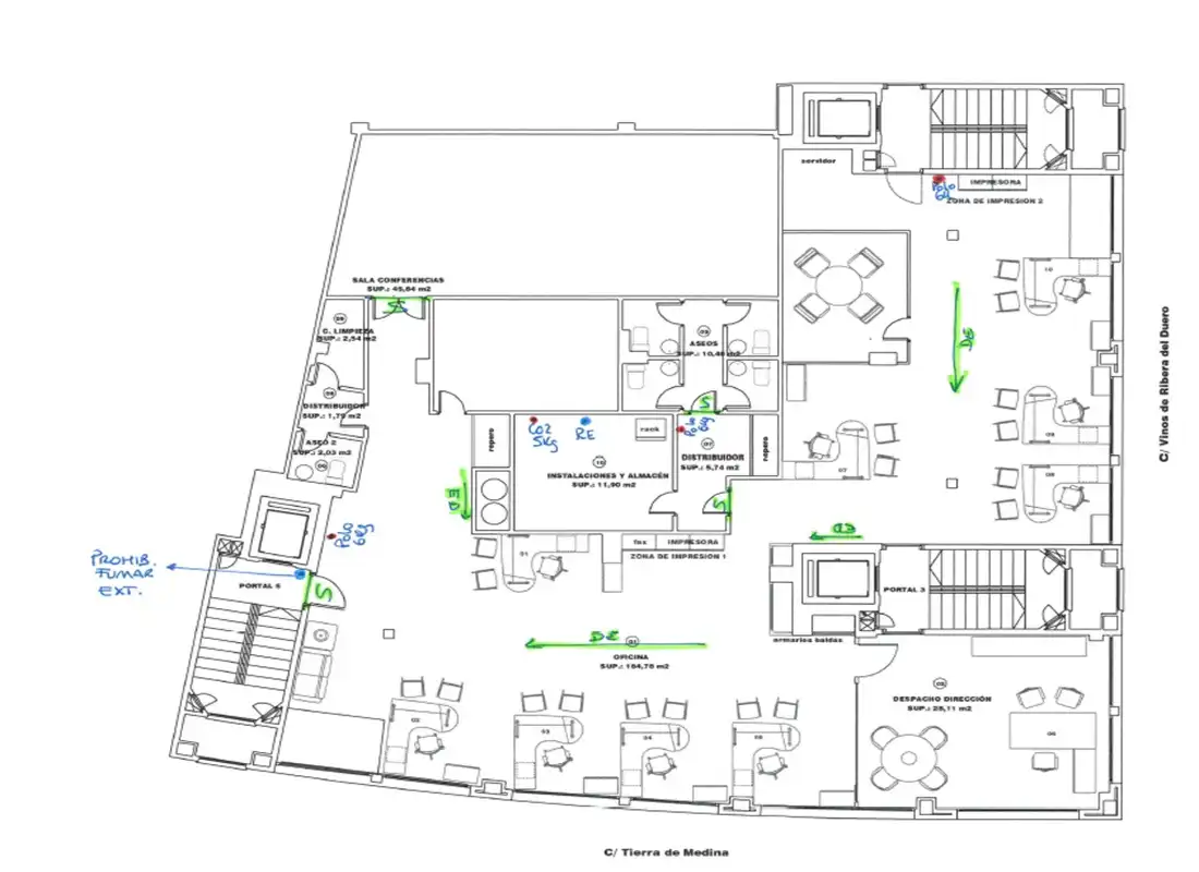 Office for sale in Valladolid  with Air Conditioner
