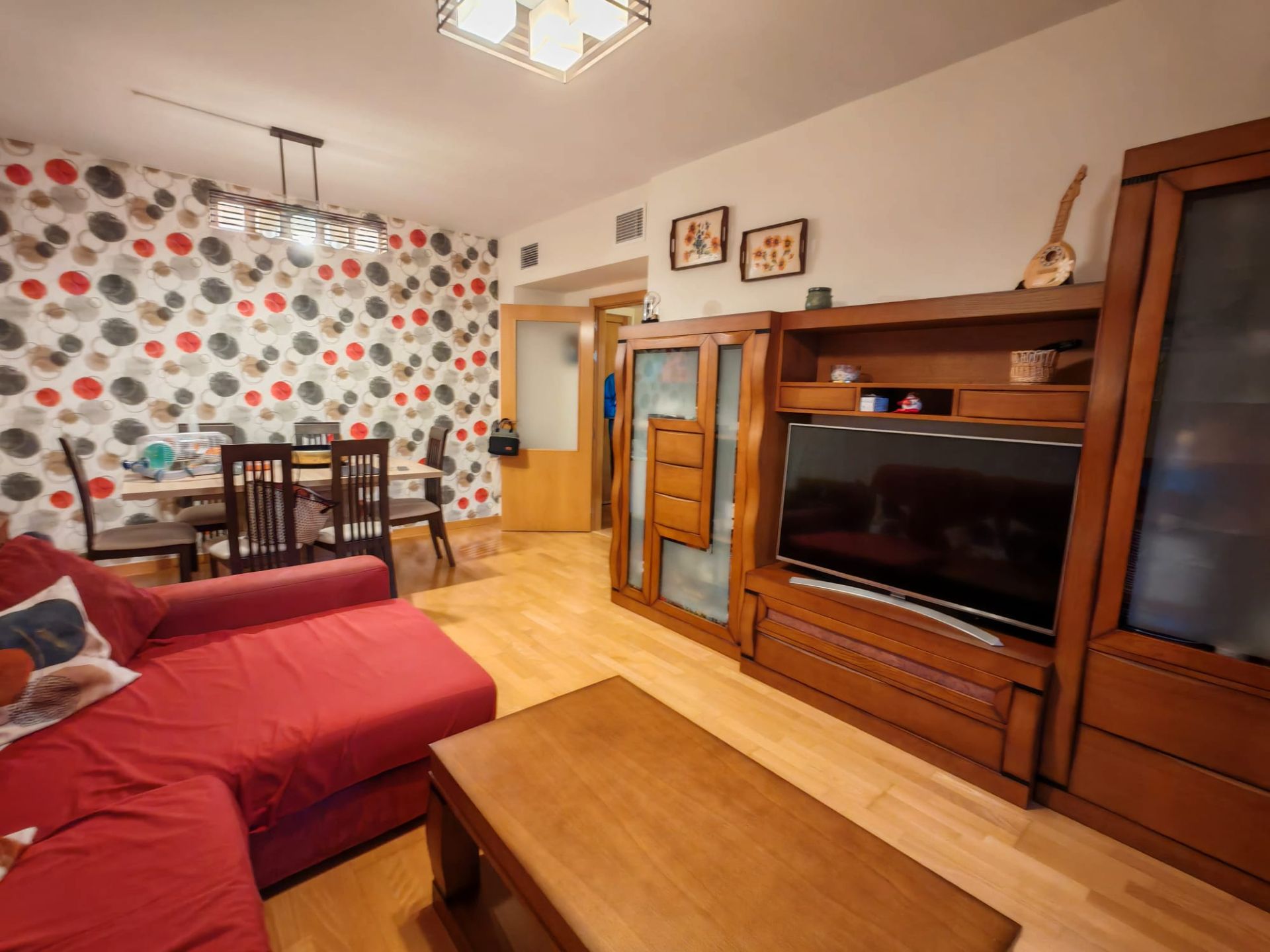 Sala d'estar de Pis en venda en Móstoles amb Aire condicionat, Calefacció i Parquet