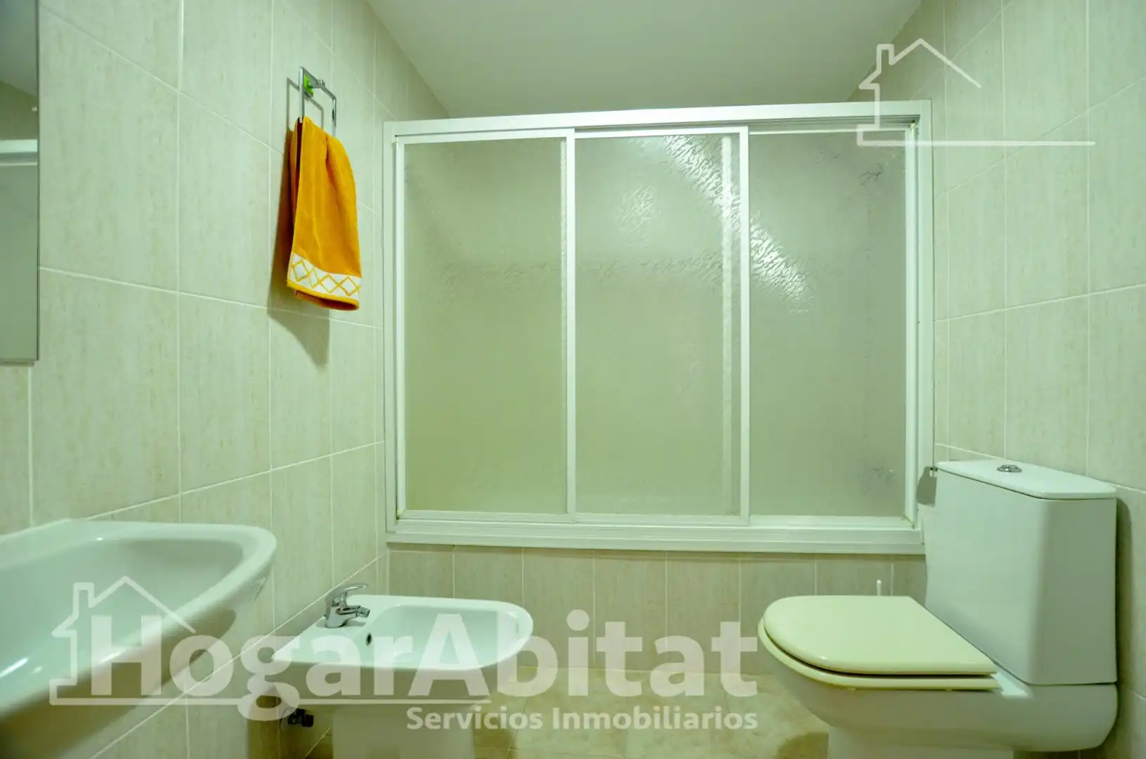 Bathroom of Flat for sale in Cullera  with Air Conditioner, Terrace and Balcony