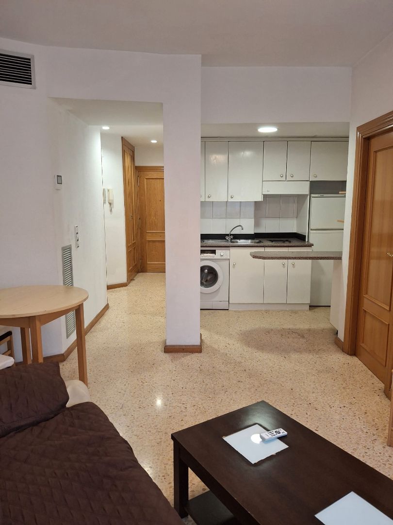 Cuina de Apartament de lloguer en  Zaragoza Capital amb Calefacció, Moblat i Forn