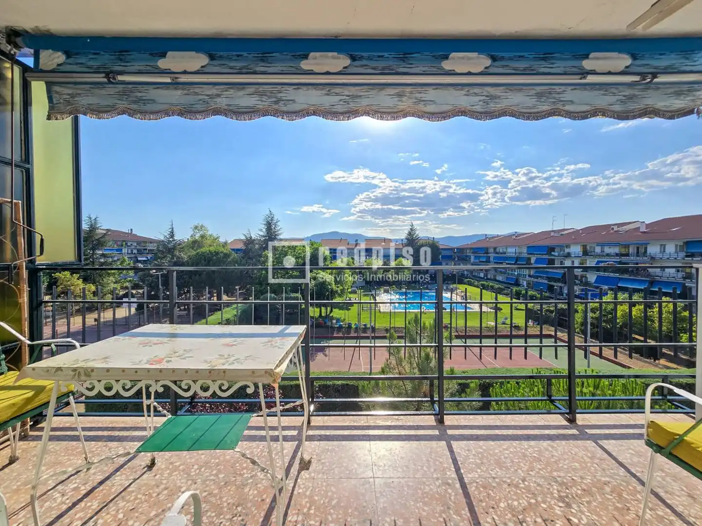 Terrace of Flat for sale in Collado Villalba  with Air Conditioner, Heating and Private garden