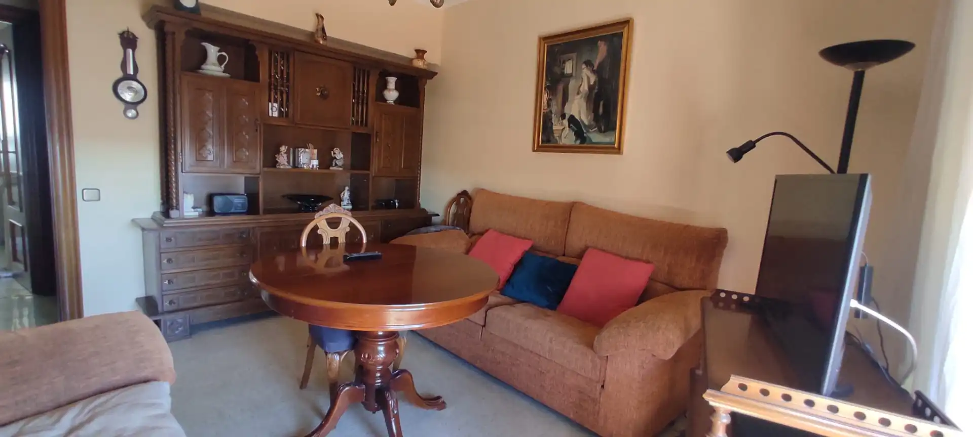 Living room of Flat for sale in Salamanca  with Heating, Furnished and Washing machine
