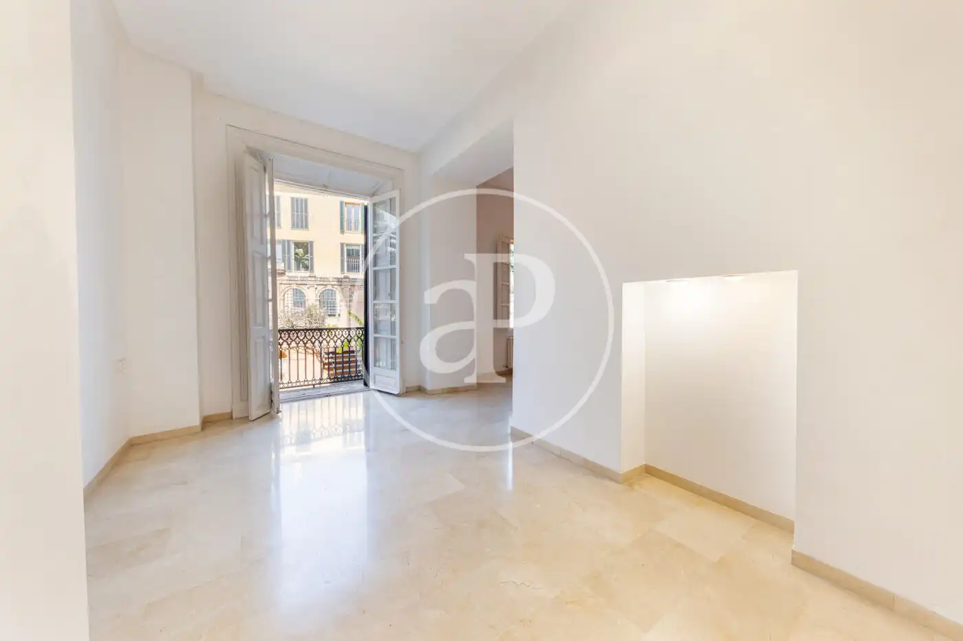 Sala de estar de Piso en venta en  Palma de Mallorca con Calefacción, Jardín privado y Terraza