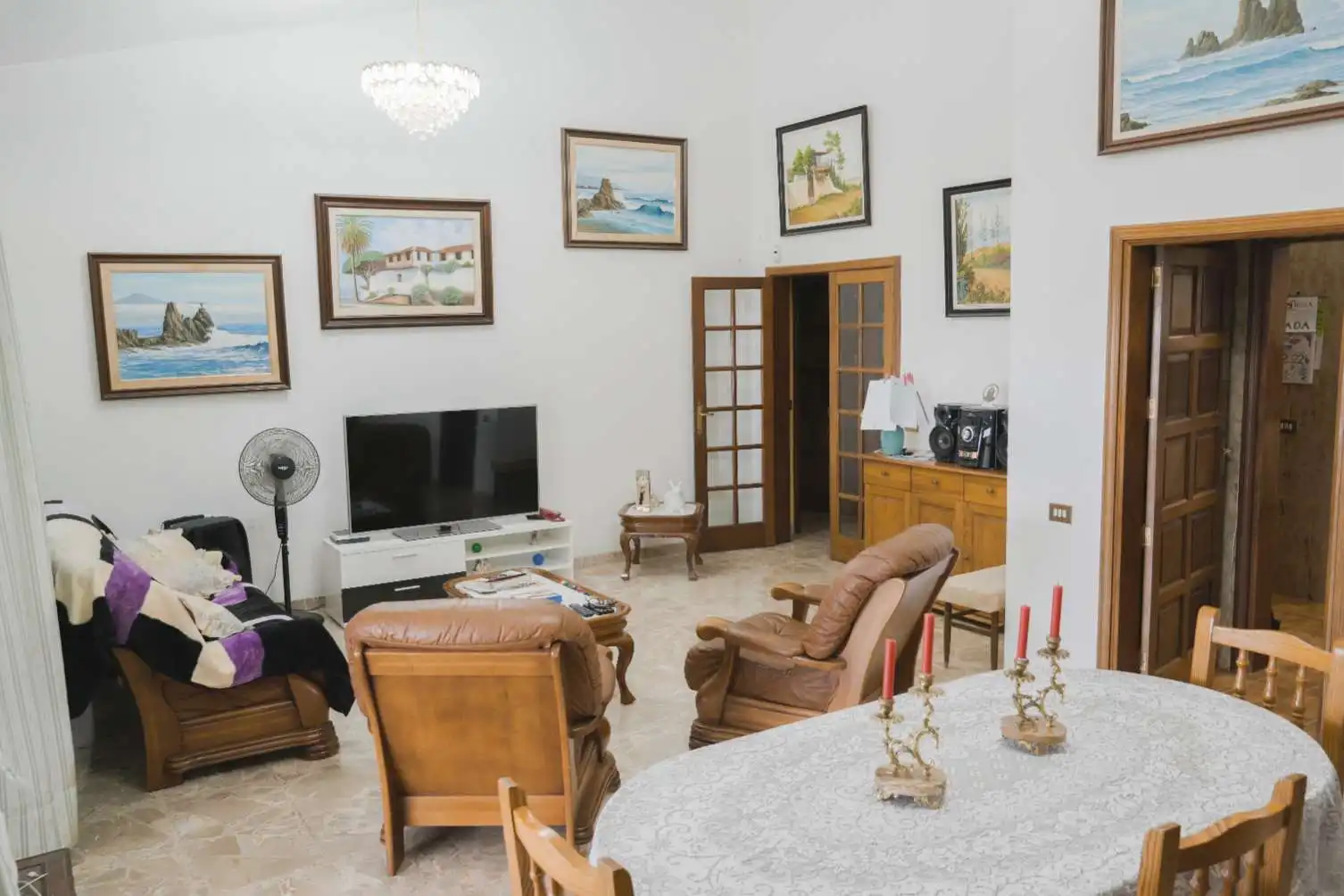Sala d'estar de Casa o xalet en venda en Santa Cruz de Tenerife amb Aire condicionat, Terrassa i Traster