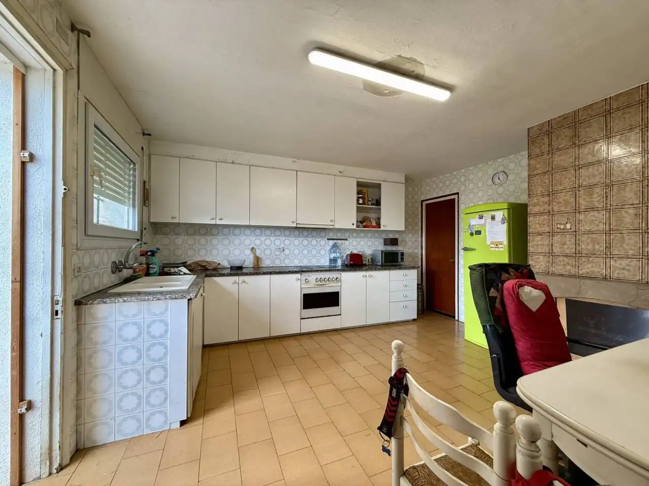 Cocina de Finca rústica en venta en Pontós con Calefacción, Jardín privado y Terraza