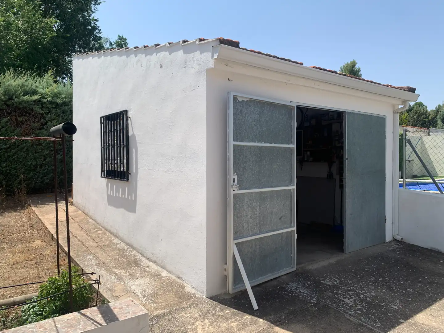 Vista exterior de Casa o chalet en venta en Illana con Calefacción, Jardín privado y Terraza