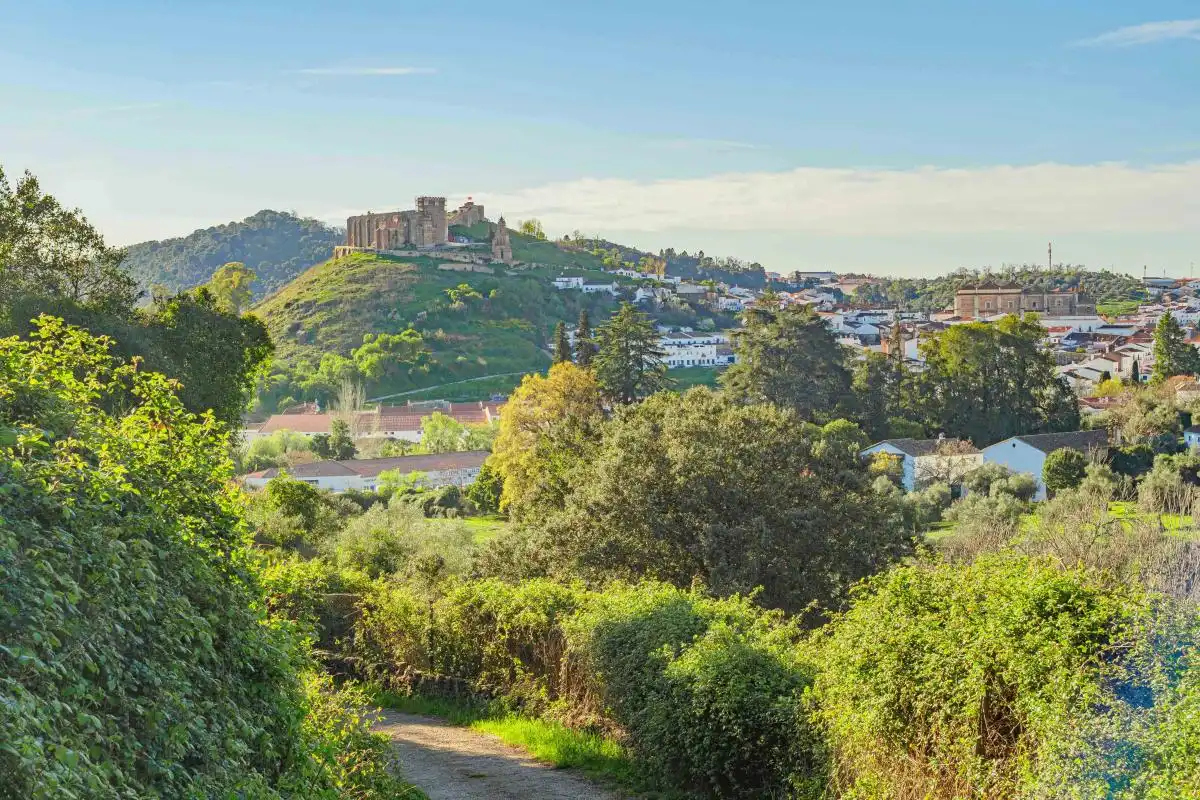 Vista exterior de Finca rústica en venta en Aracena con Aire acondicionado, Calefacción y Jardín privado