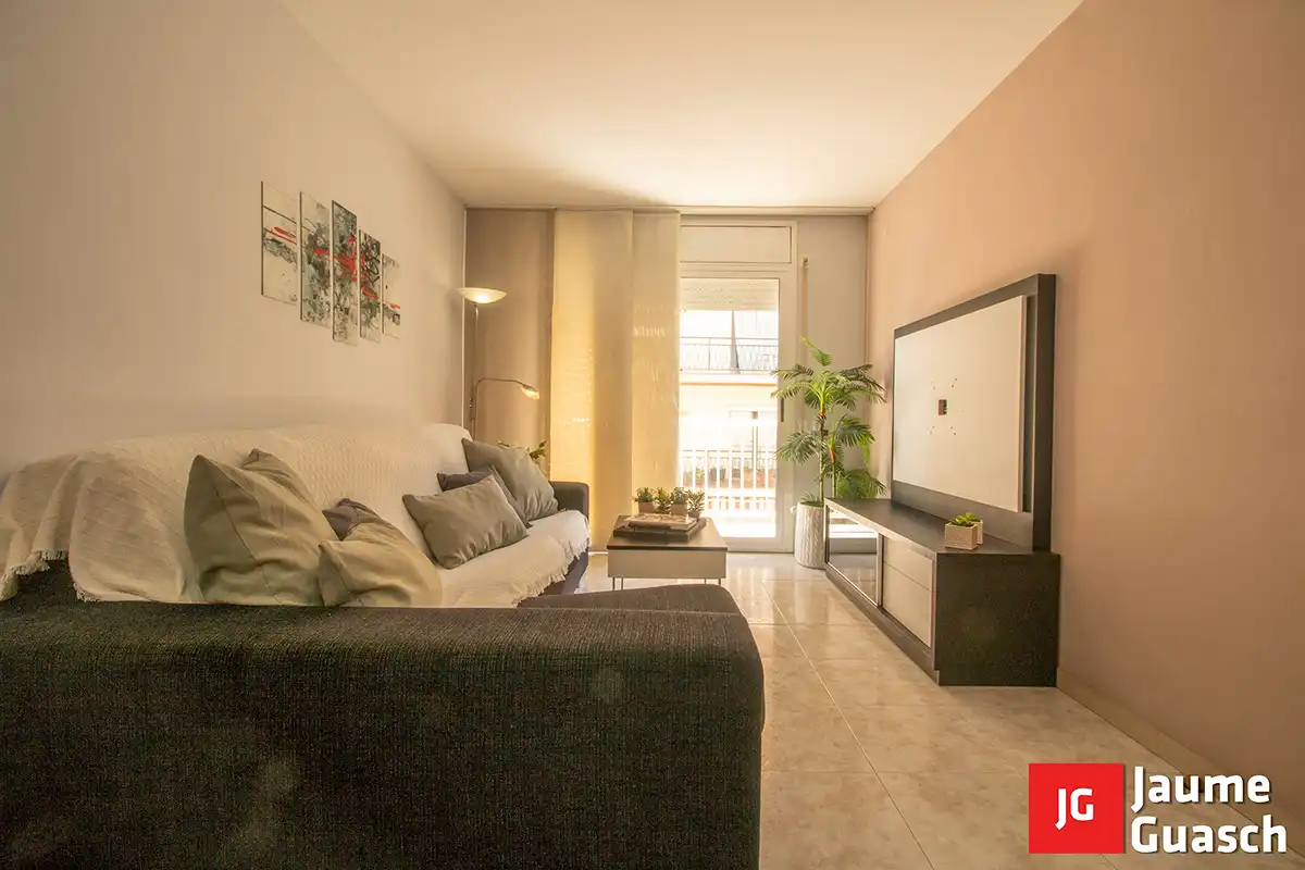 Living room of Flat for sale in Torredembarra  with Air Conditioner, Heating and Oven