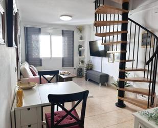 Sala d'estar de Àtic en venda en Mijas amb Aire condicionat, Terrassa i Moblat