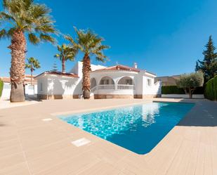 Swimming pool of House or chalet for sale in Benijófar  with Air Conditioner, Heating and Private garden