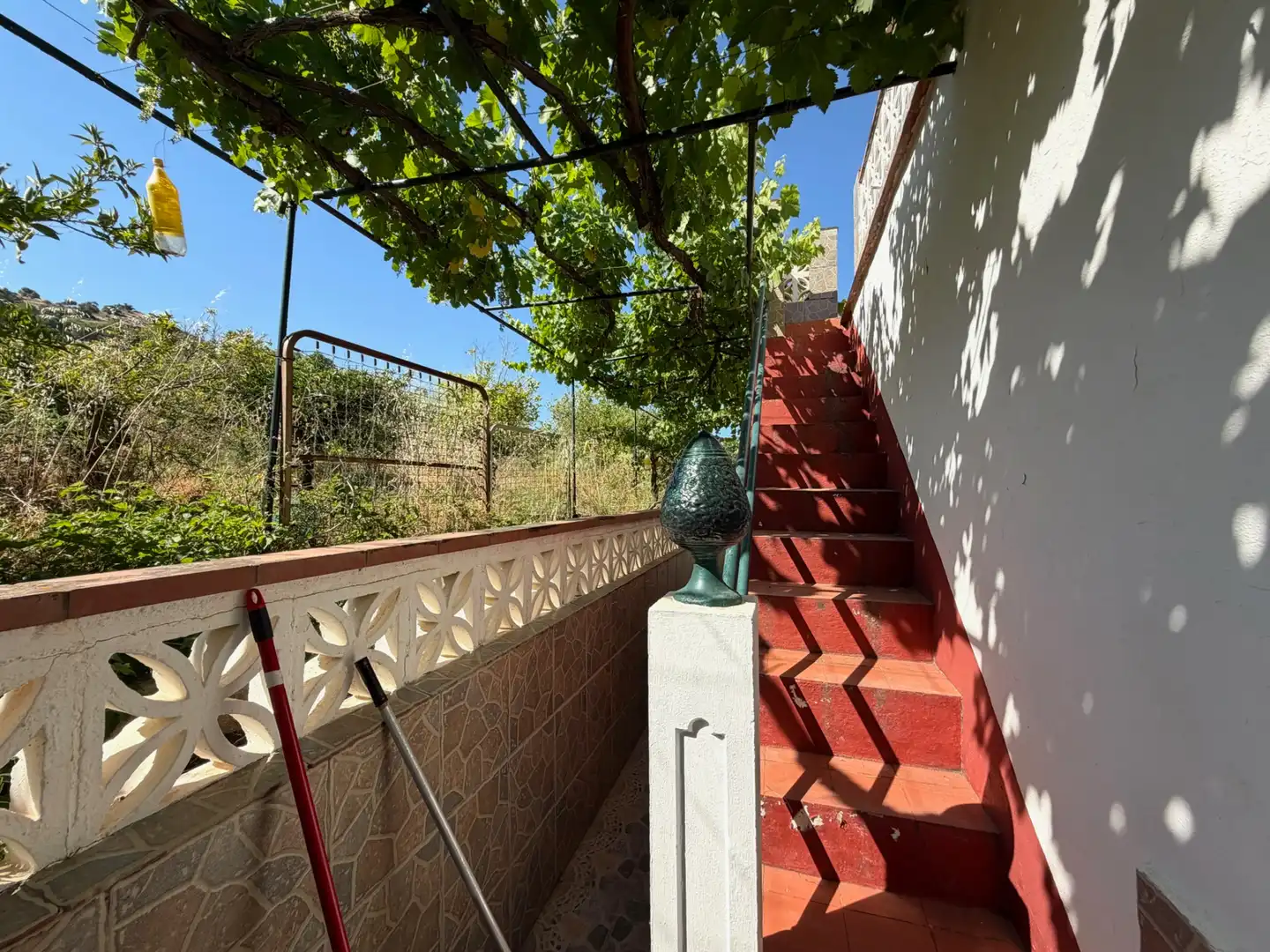 Terrasse von Country house zum Verkauf in Pizarra mit Klimaanlage, Privatgarten und Terrasse