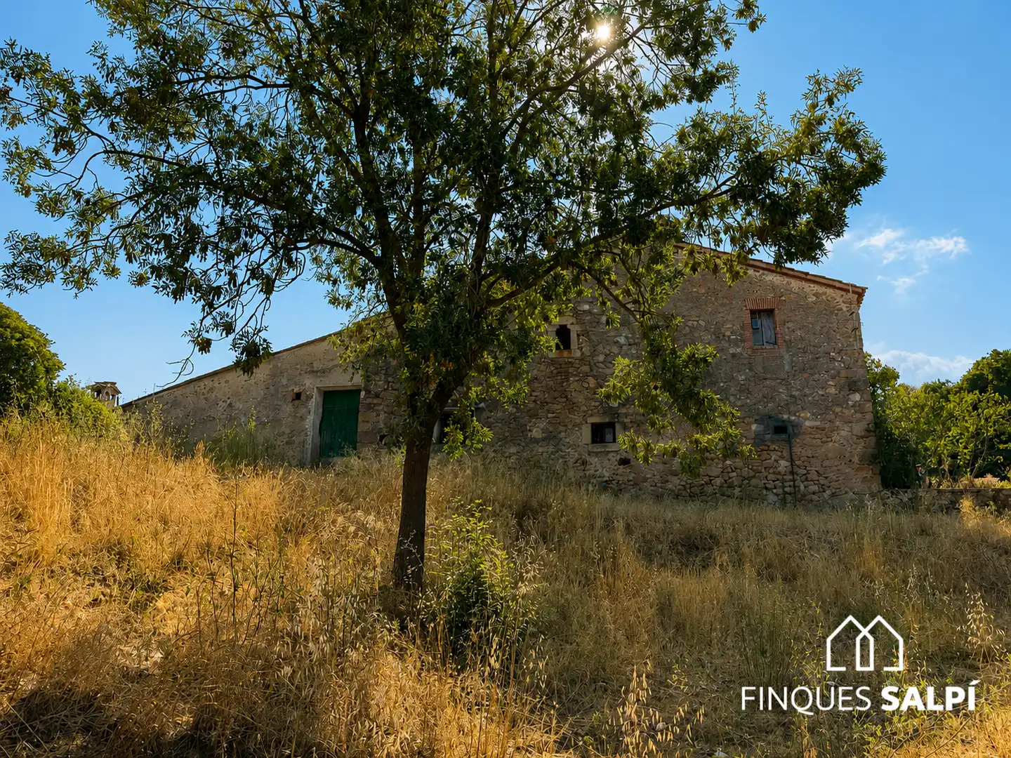 Vista exterior de Finca rústica en venda en Santa Cristina d'Aro amb Jardí privat