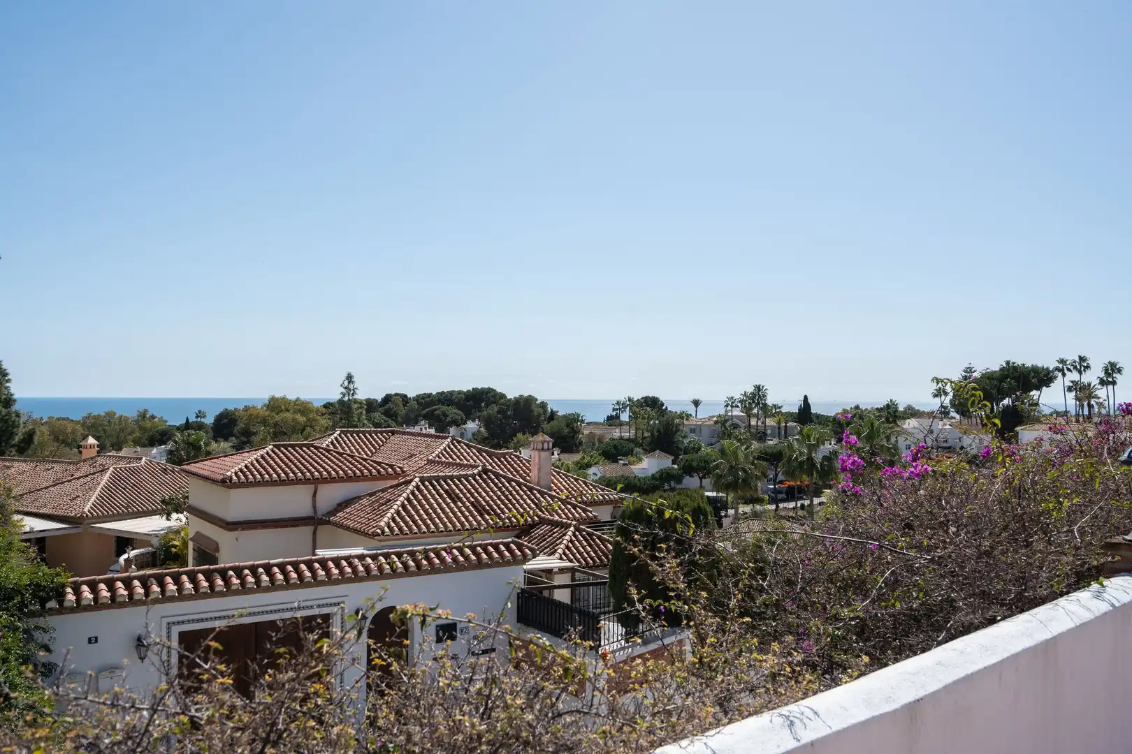Vista exterior de Casa o xalet en venda en Mijas amb Terrassa