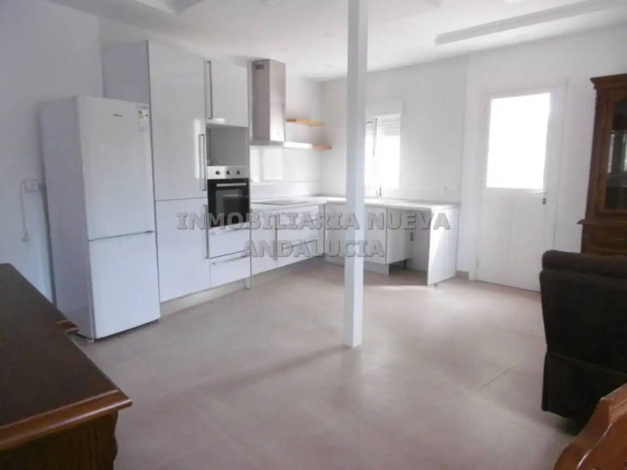 Cuina de Casa o xalet de lloguer en Almería amb Moblat