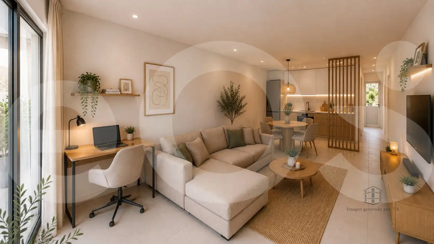 Sala d'estar de Pis en venda en Estepona amb Terrassa