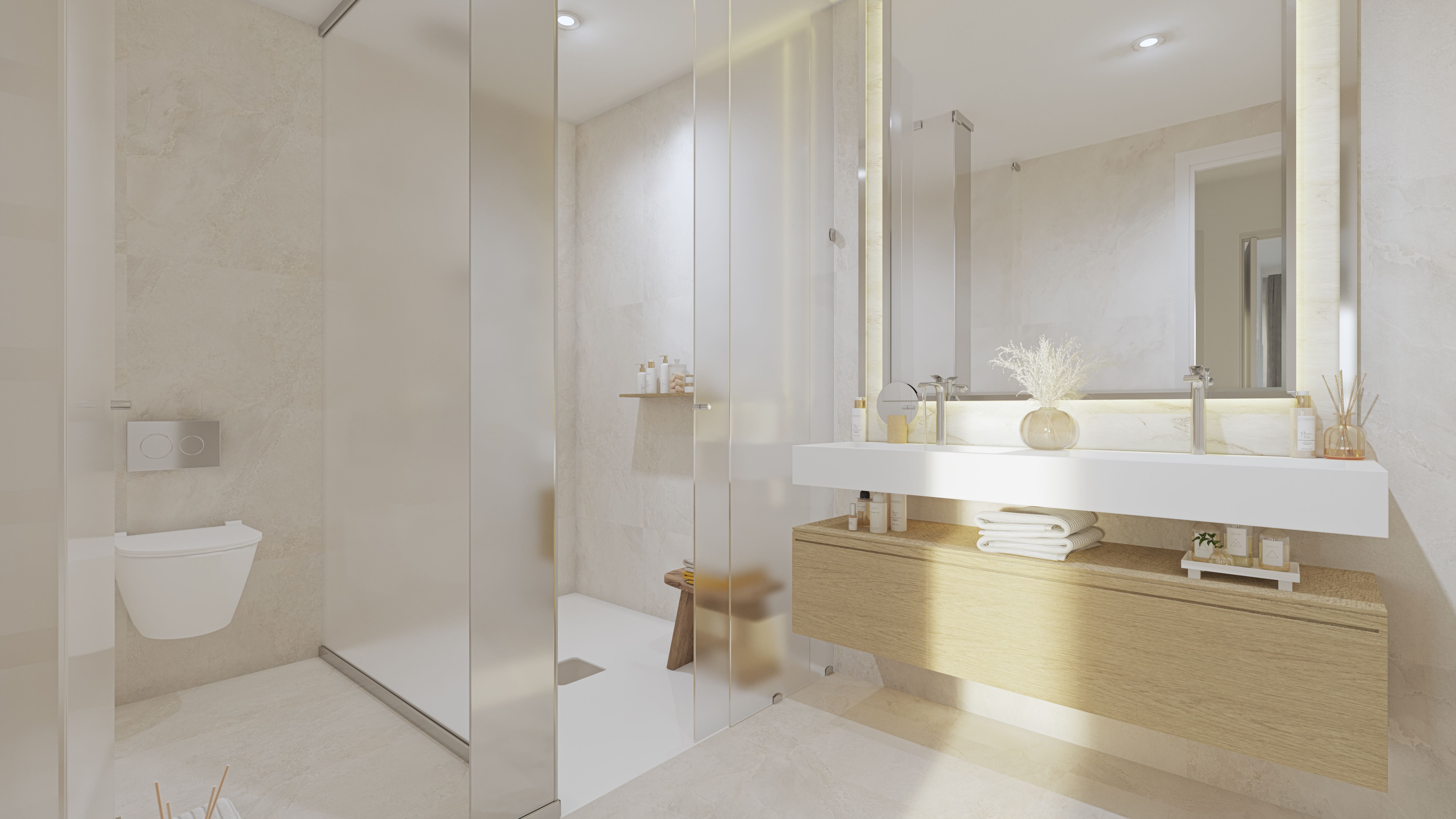 Bany de Casa o xalet en venda en Fuengirola amb Piscina, Jacuzzi i Piscina comunitària